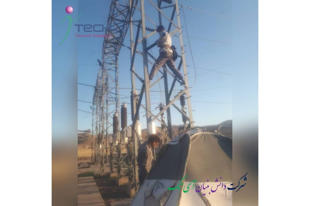 پروژه عملیات فیبر نوری سد دوستی